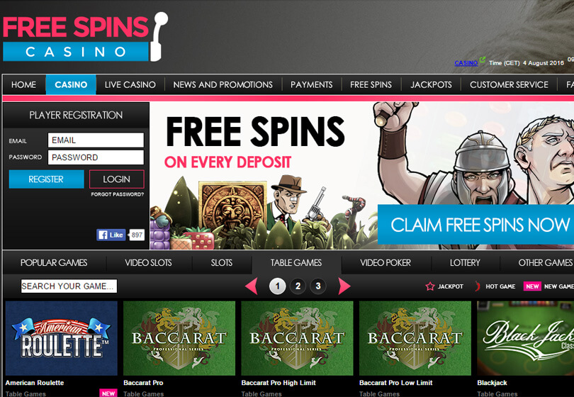 Free Casino Games With Free Spins